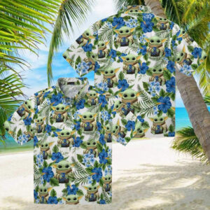 Kansas City Royals Yoda Green Hawaiian Shirt Summer Beach Aloha Style