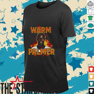 Cole Palmer warm Palmer in fire shirt