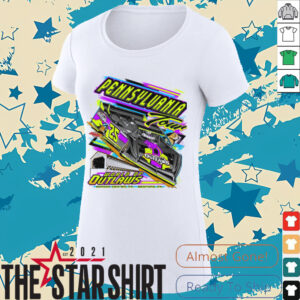 World of Outlaws Late Model Series 2025 Pennsylvania Tour T Shirt
