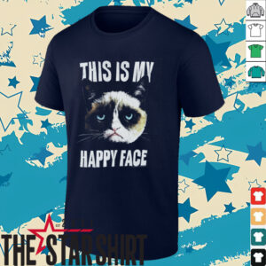 Grumpy Cat This is My Happy Face T Shirt
