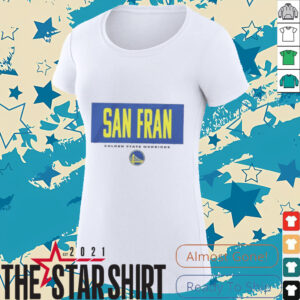 San Fran NBA basketball Golden State Warriors crossbar shirt