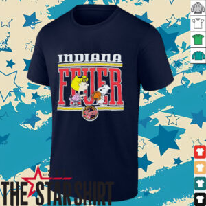 Sally Brown and Snoopy Indiana Fever basketball 2025 shirt