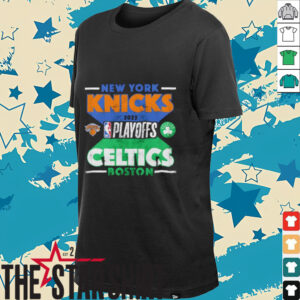 New York Knicks vs. Boston Celtics 2025 Stunt Match Up shirt