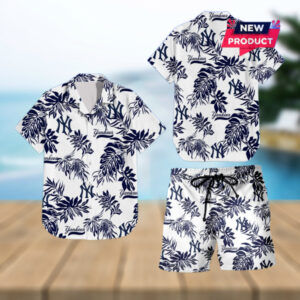 New York Yankees Beach Outfit Hawaiian Shirt
