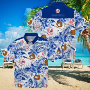 Custom Tropical New York Yankees Aloha Shirt   MLB Fan Gift for Summer, Beach & Tailgate