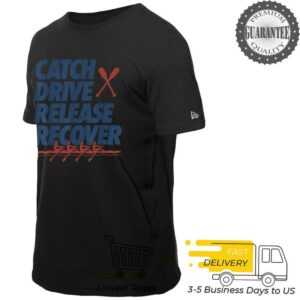 Catch Drive Release Recover Rowing Boat Crew Coxswain Rower T Shirt