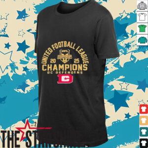 DC Defenders 2025 UFL Champions Shirt