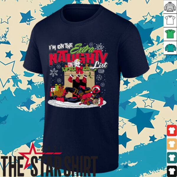 Deadpool Extra Naughty Christmas Shirt