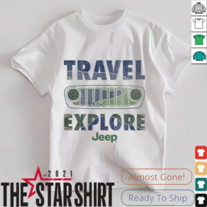 Jeep June Travel Explore   Officially Licensed T Shirt