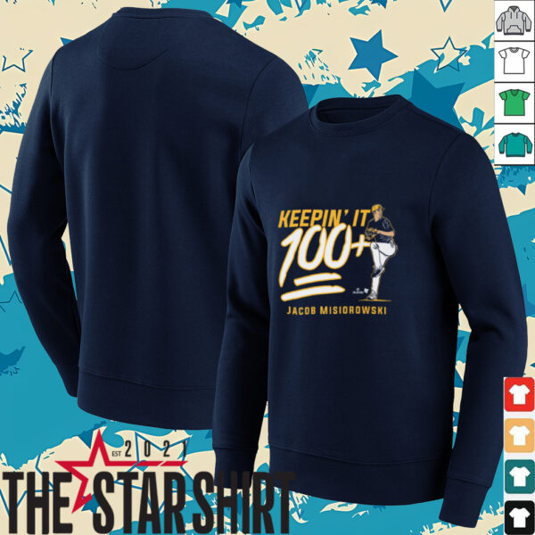 Jacob Misiorowski   Keepin’ It 100+   Milwaukee Baseball Shirt