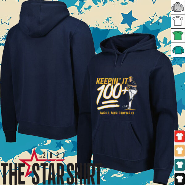 Jacob Misiorowski   Keepin’ It 100+   Milwaukee Baseball Shirt