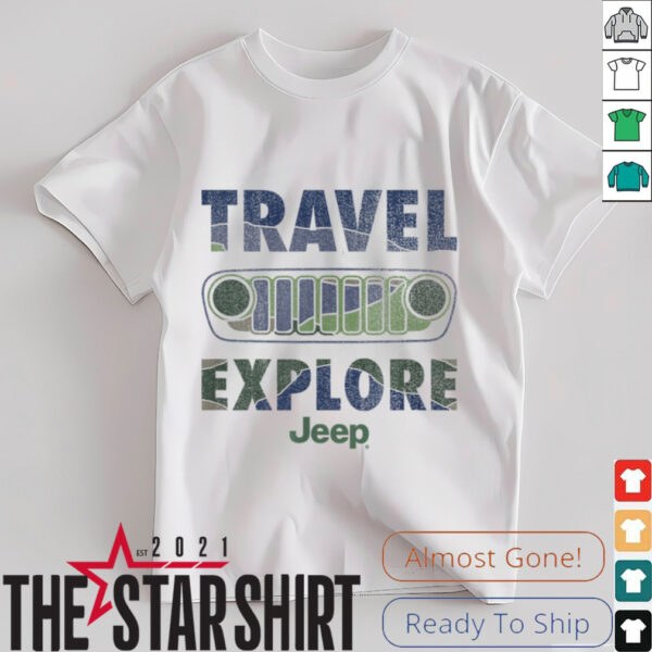 Jeep June Travel Explore   Officially Licensed T Shirt