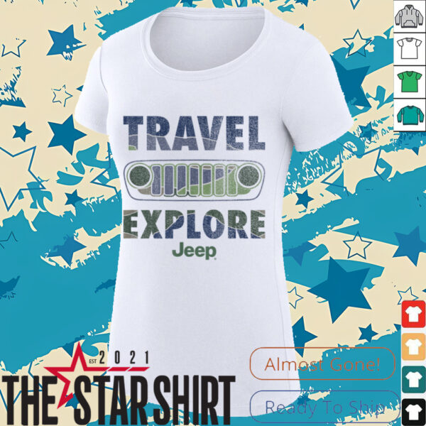 Jeep June Travel Explore   Officially Licensed T Shirt