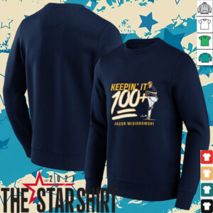 Jacob Misiorowski Keepin' It 100+ Milwaukee Baseball Shirt