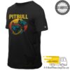 Retro Pitbull 80s Style Dog Shirt