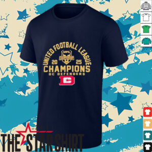 DC Defenders 2025 UFL Champions Shirt
