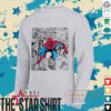 Spider Man Oversized Comic Style Grid Shirt