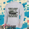 Street Legal_ Imports Sushi Speed Funny Car Guy Tee T Shirt
