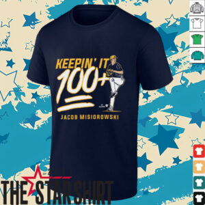 Jacob Misiorowski Keepin' It 100+ Milwaukee Baseball Shirt