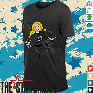 Fantastic Four Invisible Woman Negative Space Shirt