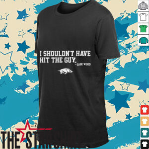 Gage Wood I shouldn’t have hit the guy Arkansas Baseball shirt