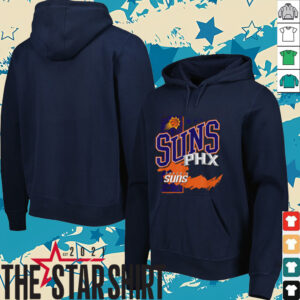 NBA Official Phoenix Suns Barred Player T Shirt