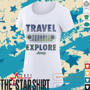 Jeep June Travel Explore Officially Licensed T Shirt