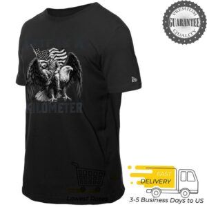 USA Flag 4th of July WTF is a Kilometer Graphic T Shirt