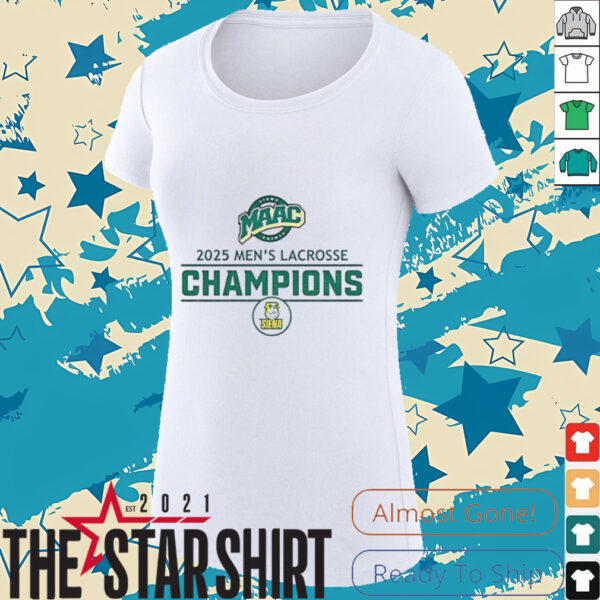 2025 MAAC Men’s Lacrosse Championship logo shirt