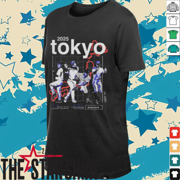2025 Tokyo Series Baseball Los Angeles Dodgers Vs Chicago Cubs Hoodie