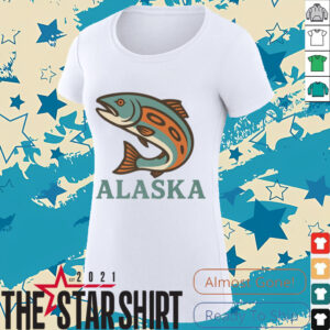 Alaska Salmon Fishing Native American Indigenous Tlingit Art Shirt