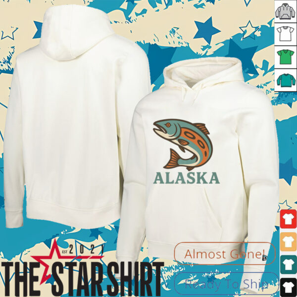 Alaska Salmon Fishing Native American Indigenous Tlingit Art Shirt