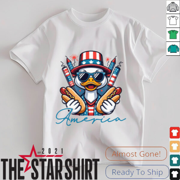 America Duckth Of July 4th of July Independence Day Shirt