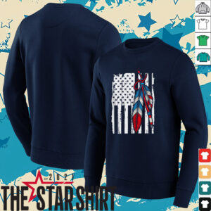 American Flag Native Feather Pride Month Indigenous SHirt