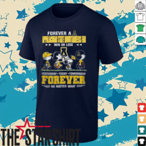 Appalachian State Mountaineers With Snoopy Peanuts Forever Fan No Matter What T Shirt2