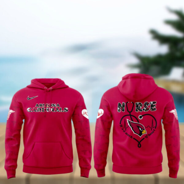Arizona Cardinals Nurses Appreciation Day 2025 Hoodie