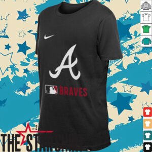 Atlanta Braves Nike Youth Authentic Collection Velocity Performance T Shirt