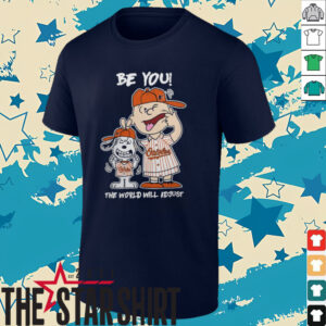 Baltimore Orioles Charlie Brown And Snoopy Be You The World Will Adjust T Shirt3