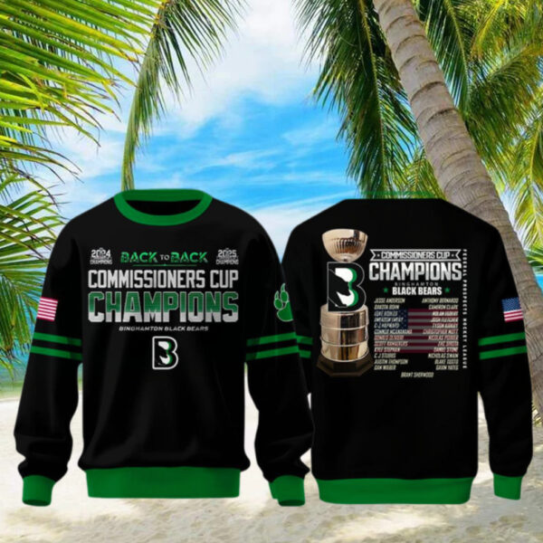 Binghamton Black Bears Commissioner’s Cup 2025 Champions Sweatshirt