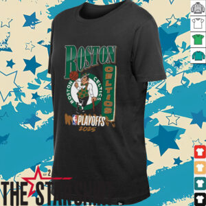 Boston Celtics Youth 2025 NBA Playoffs Hype T Shirt