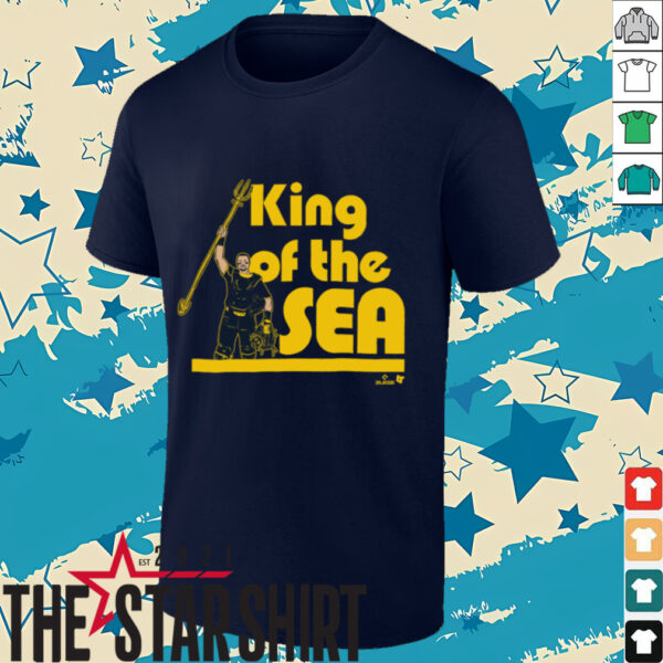 Cal Raleigh   King of the SEA   Seattle Baseball Shirt