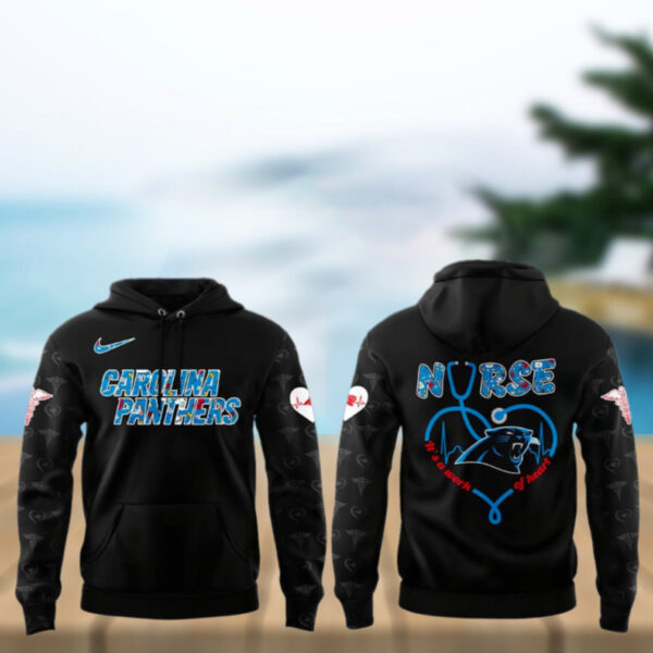 Carolina Panthers Nurses Appreciation Day 2025 Hoodie