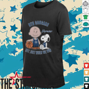 Charlie Brown And Snoopy BYU Cougars Forever Not Just When...