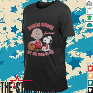 Charlie Brown And Snoopy Houston Cougars Forever Not Just When...