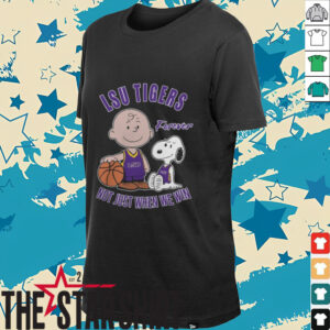 Charlie Brown And Snoopy LSU Tigers Forever Not Just When...