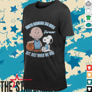 Charlie Brown And Snoopy North Carolina Tar Heels Forever Not...