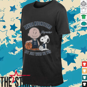 Charlie Brown And Snoopy Xavier Musketeers Forever Not Just When...