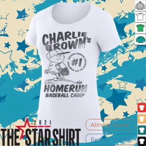 Charlie Brown Homerun Baseball Camp Shirt