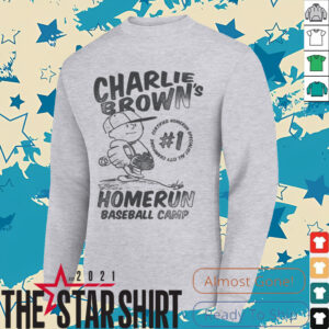 Charlie Brown Homerun Baseball Camp Shirt