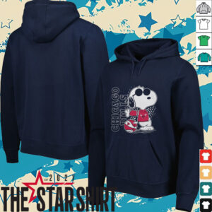 Chicago Bulls Basketball X Snoopy The Peanuts Logo Hoodie Sweatshirt